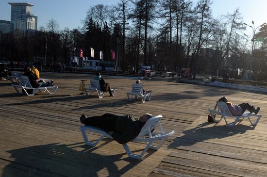 Spring in Moscow