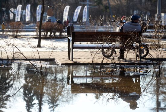 Spring in Moscow