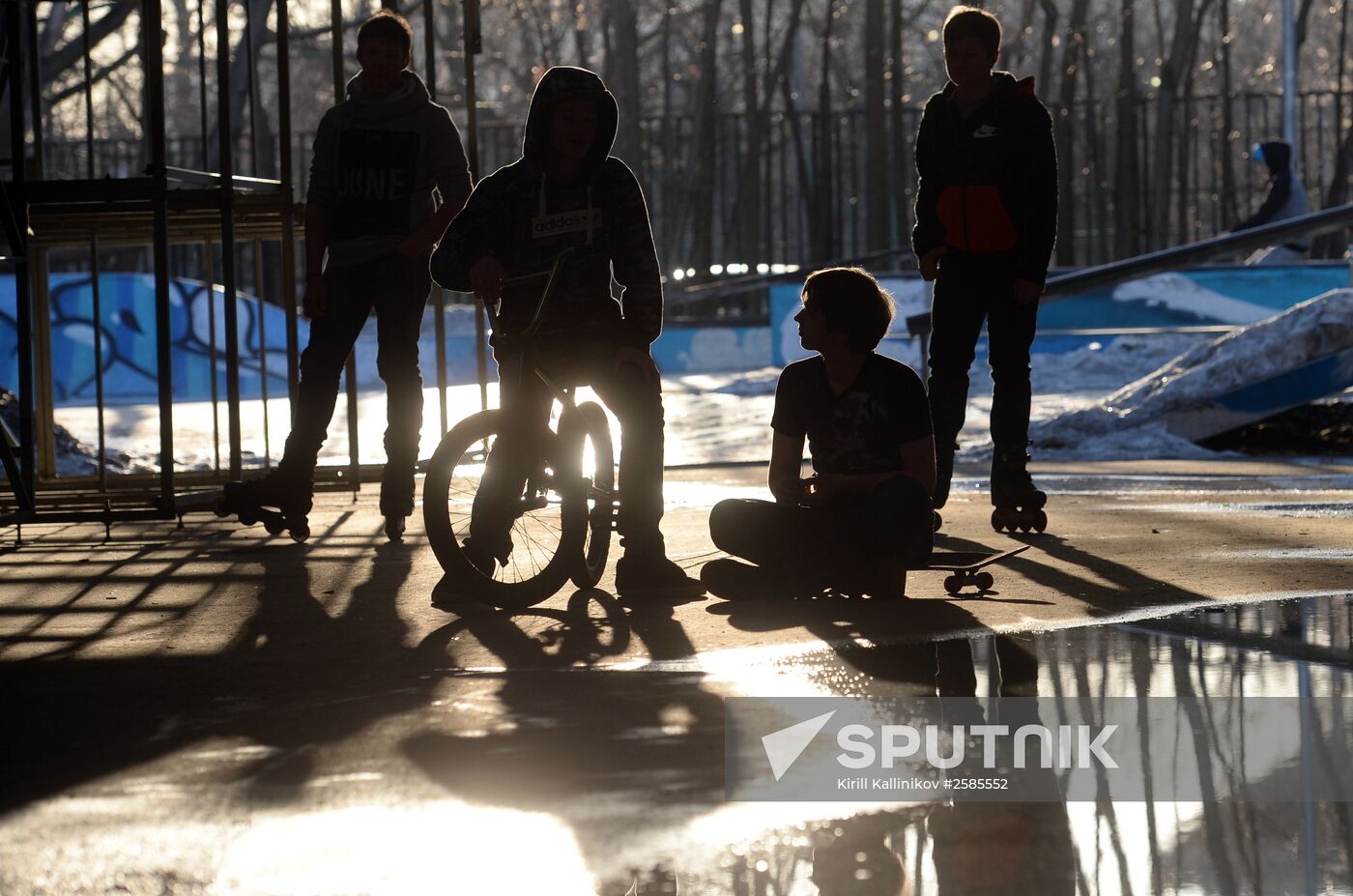 Spring in Moscow