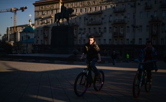 Spring in Moscow