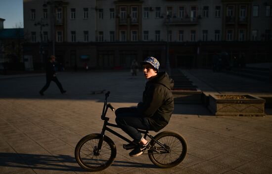 Spring in Moscow