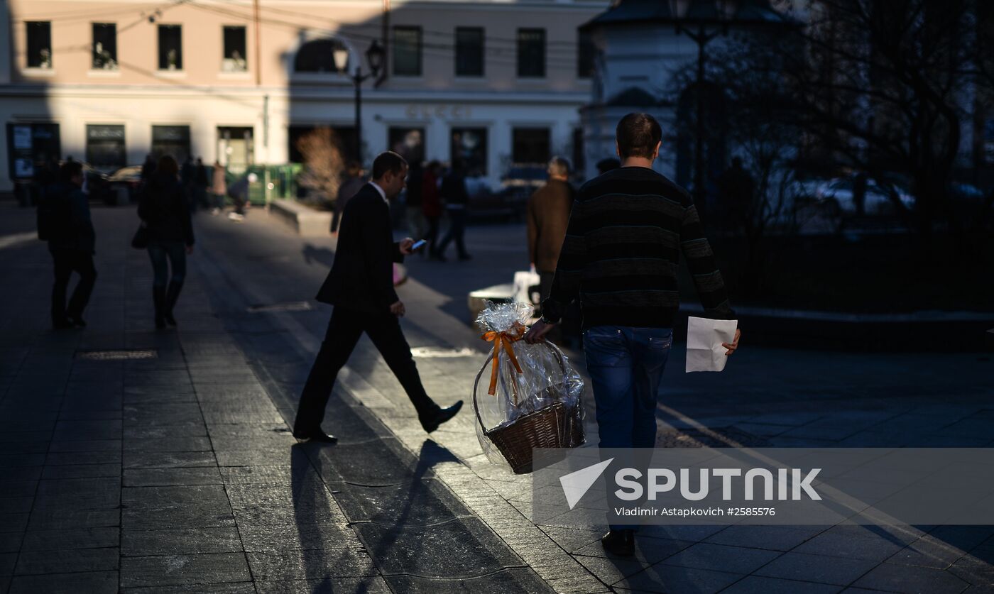 Spring in Moscow