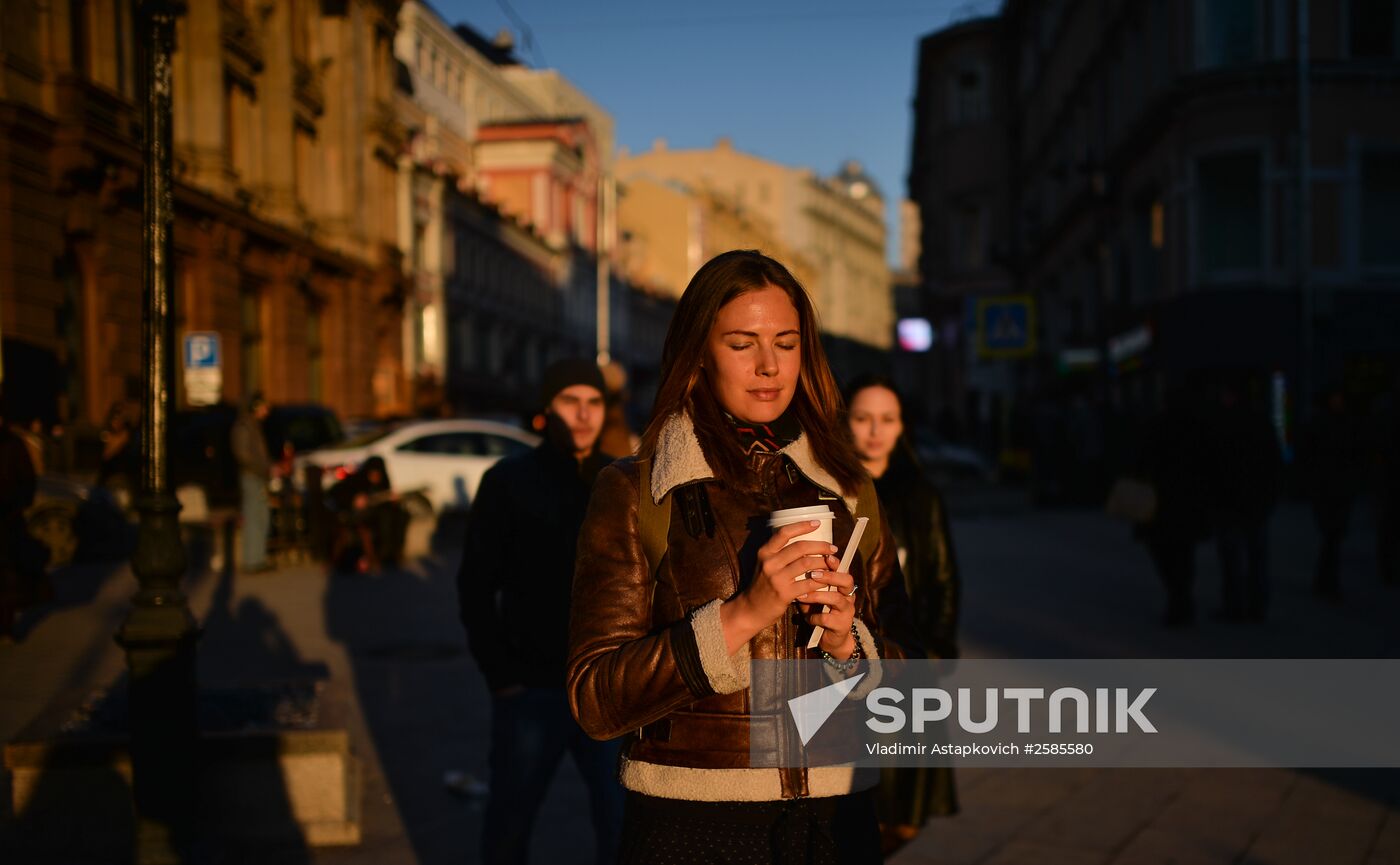 Spring in Moscow