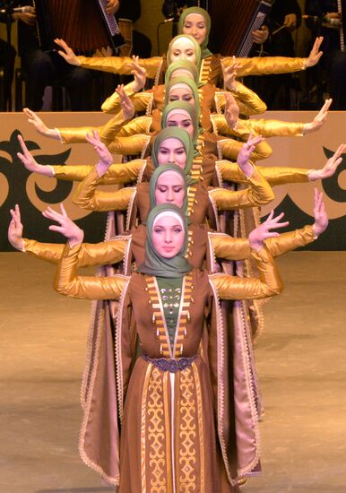 Opening of Vainakh Chechen Dance Group Palace