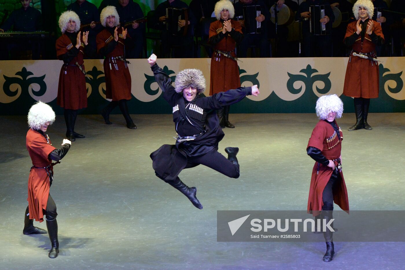 Opening of Vainakh Chechen Dance Group Palace