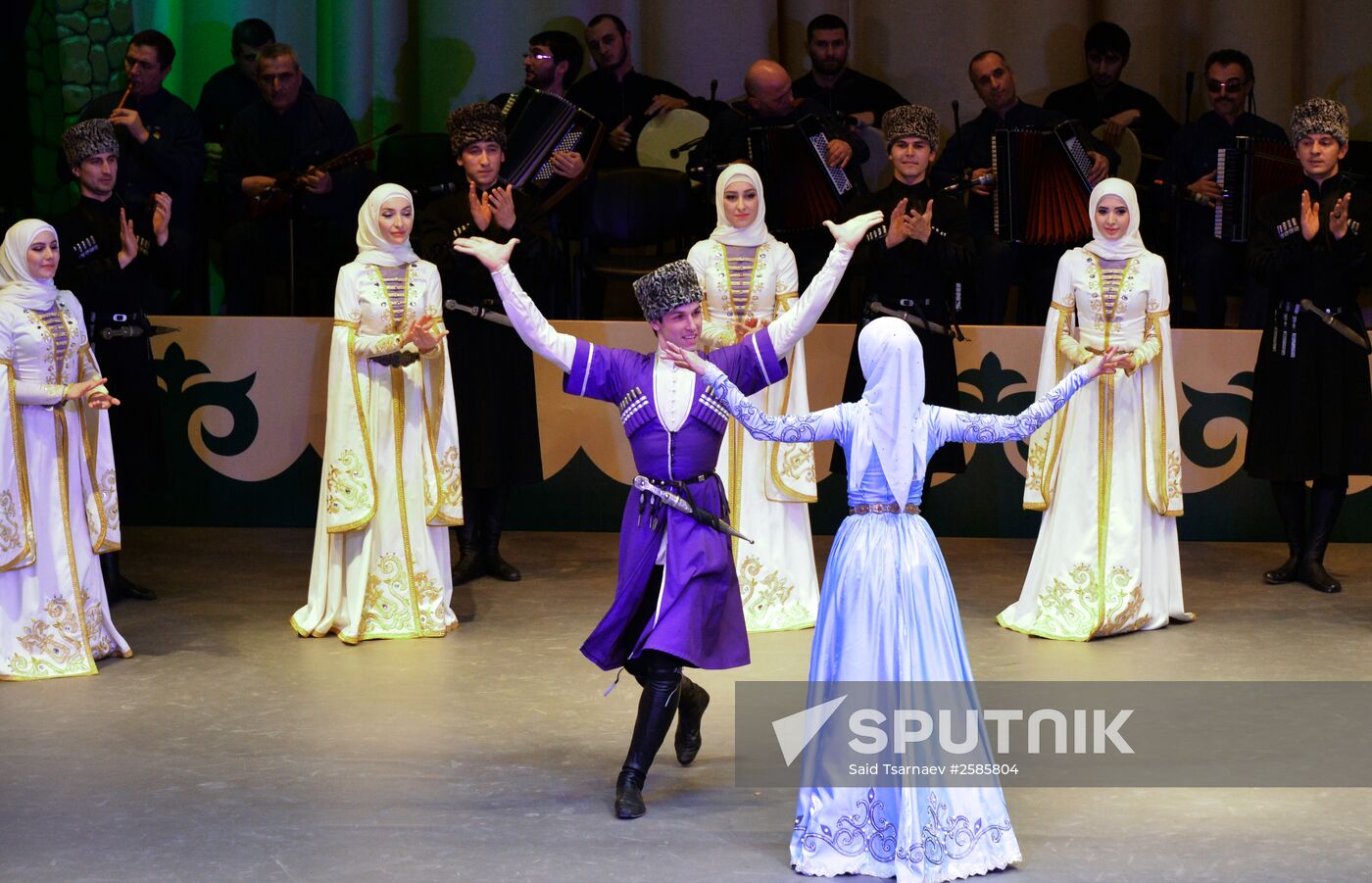 Opening of Vainakh Chechen Dance Group Palace