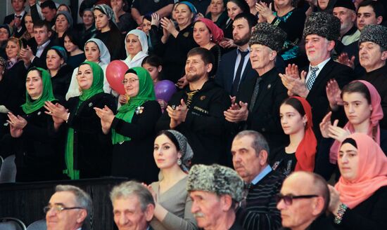 Opening of Vainakh Chechen Dance Group Palace