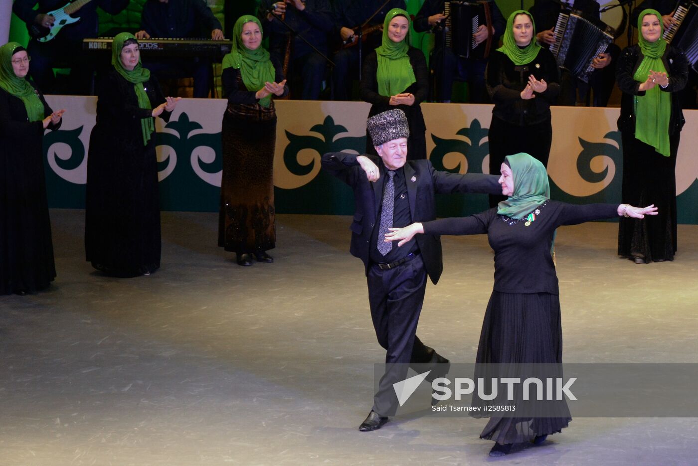 Opening of Vainakh Chechen Dance Group Palace