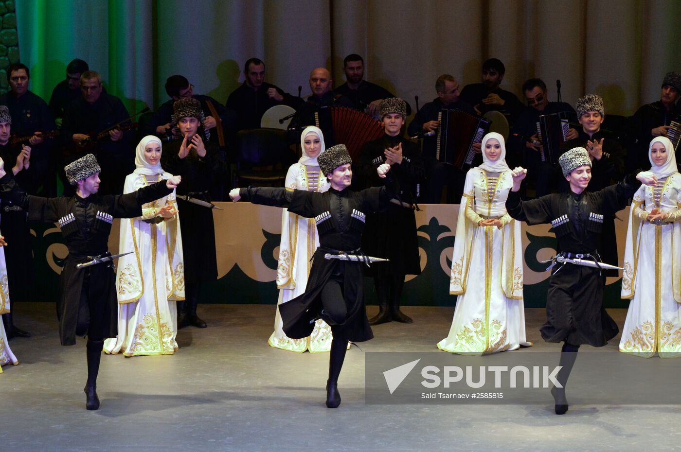 Opening of Vainakh Chechen Dance Group Palace