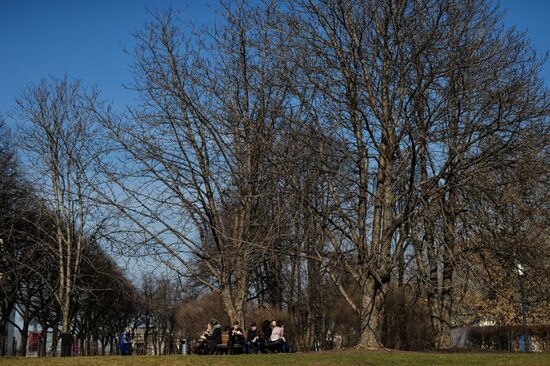 Spring in Moscow