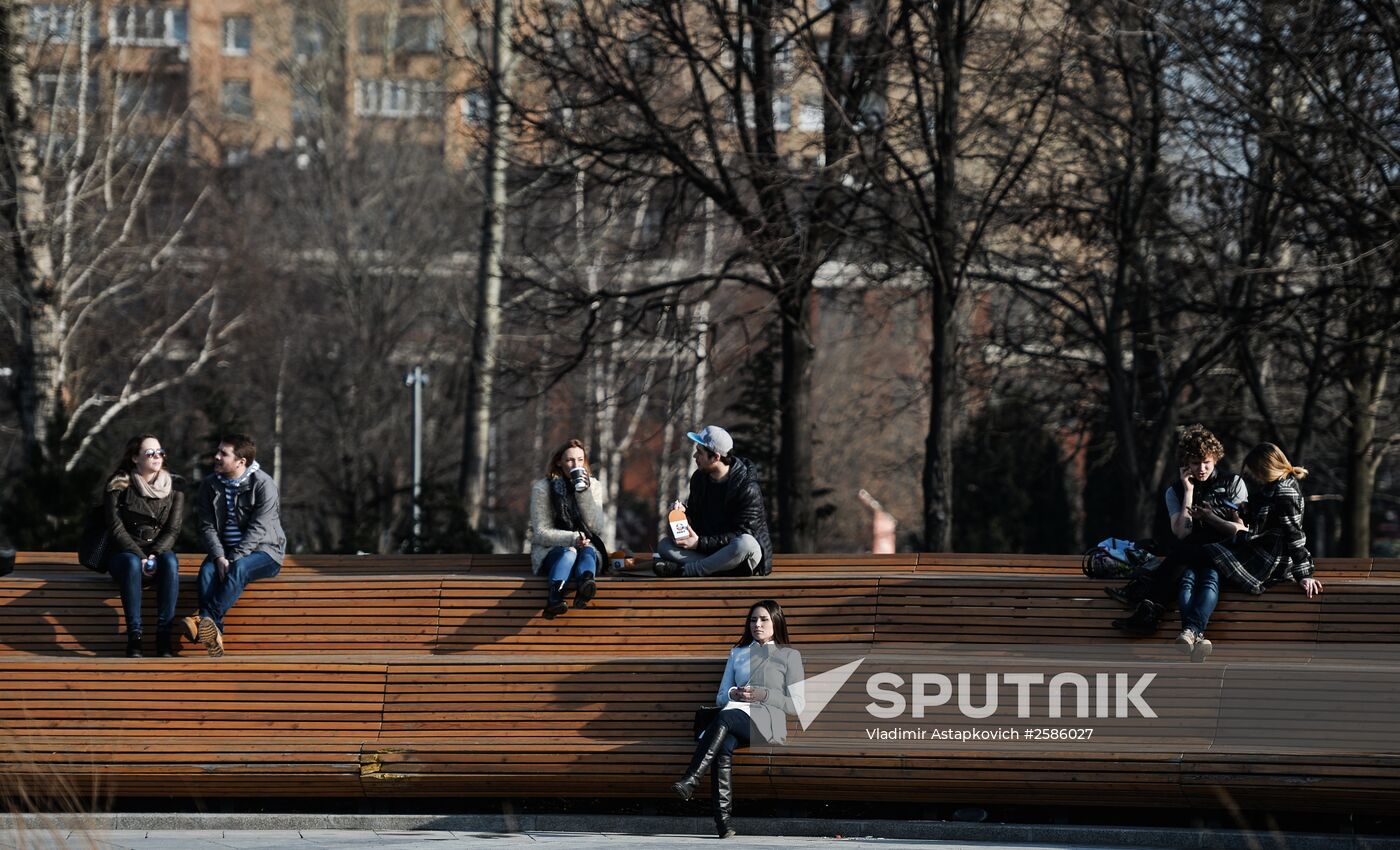 Spring in Moscow