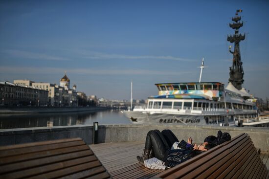 Spring in Moscow