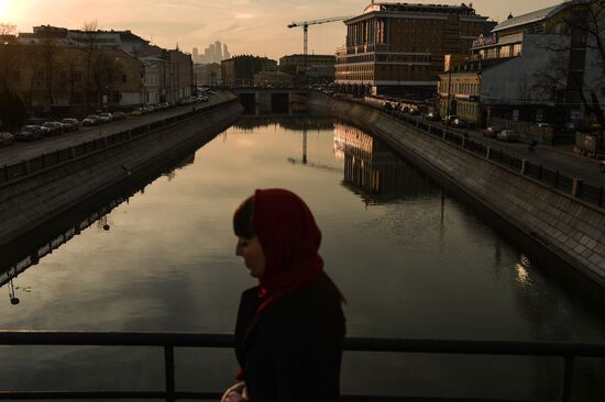 Spring in Moscow