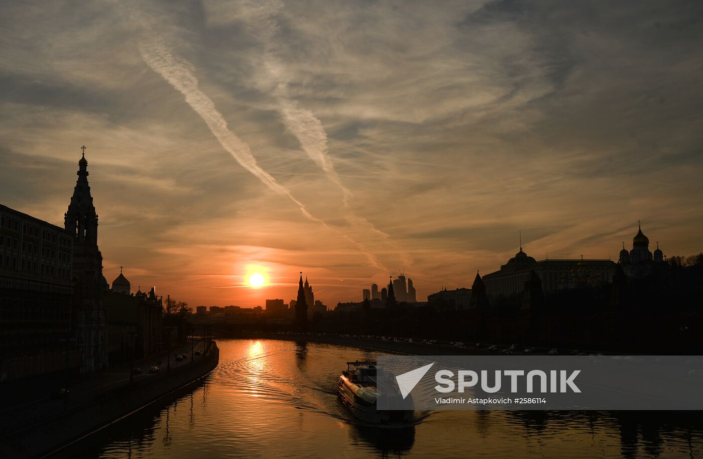 Spring in Moscow