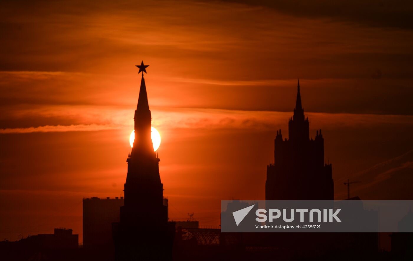 Spring in Moscow