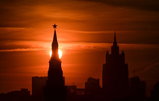 Spring in Moscow