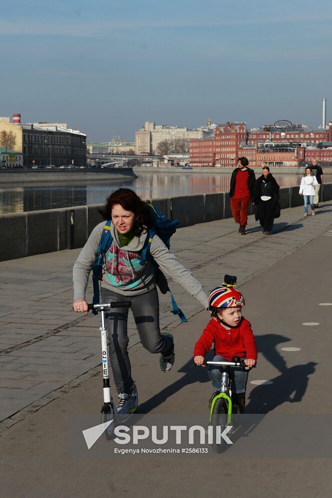 Spring in Moscow