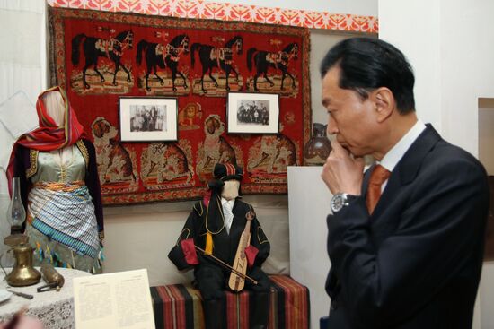 Japan's Former Prime Minister Yukio Hatoyama visits Crimea