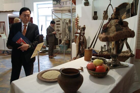 Japan's Former Prime Minister Yukio Hatoyama visits Crimea