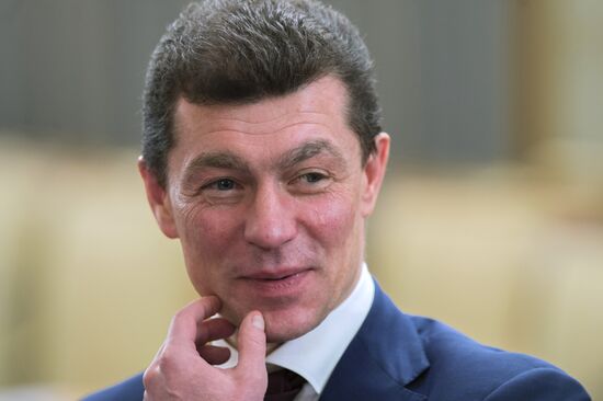 Russian Prime Minister Dmitry Medvedev chairs Government meeting