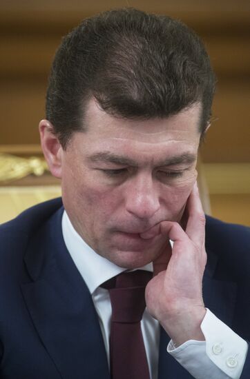 Russian Prime Minister Dmitry Medvedev chairs Government meeting