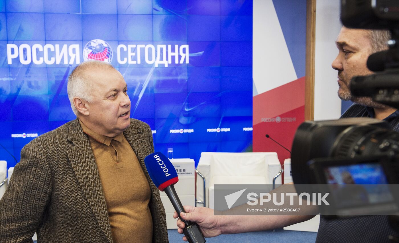 Opening of Rossiya Segodnya's Press Center in Simferopol
