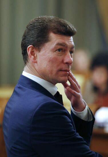 Prime Minister Dmitry Medvedev holds Government meeting