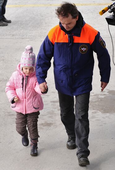 Donbass children go for medical treatment to Russia