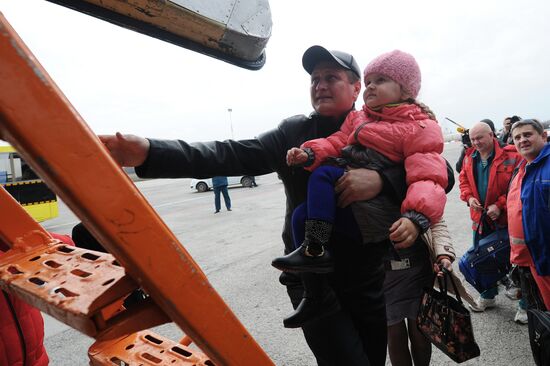 Donbass children go for medical treatment to Russia