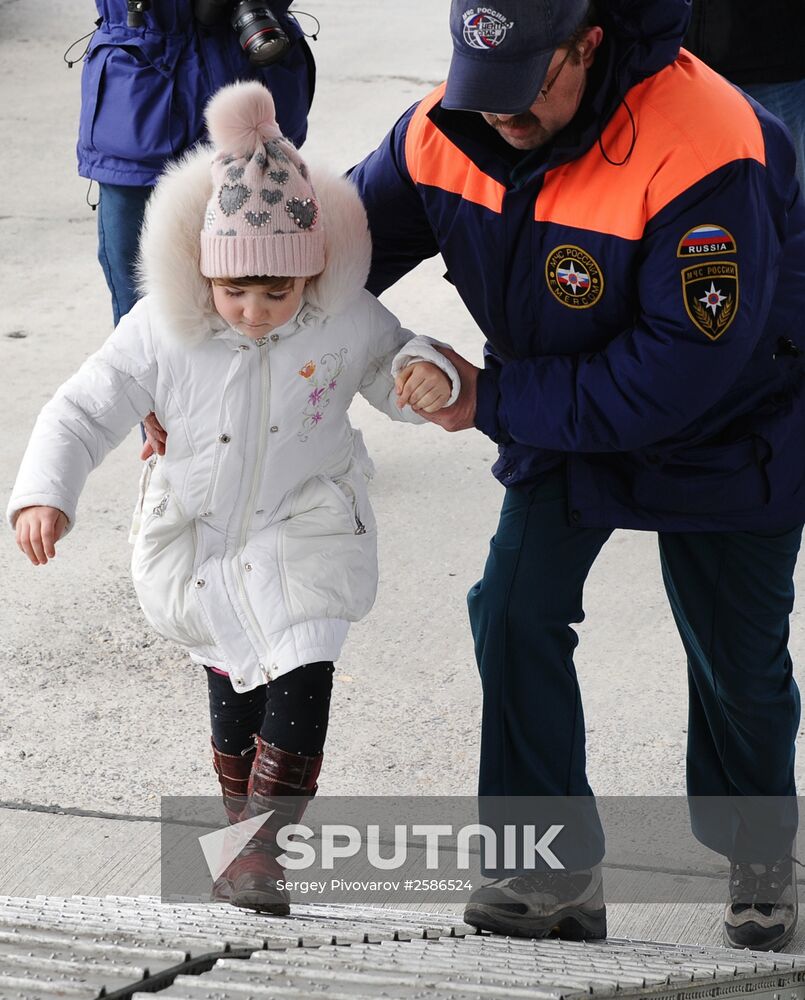 Donbass children go for medical treatment to Russia