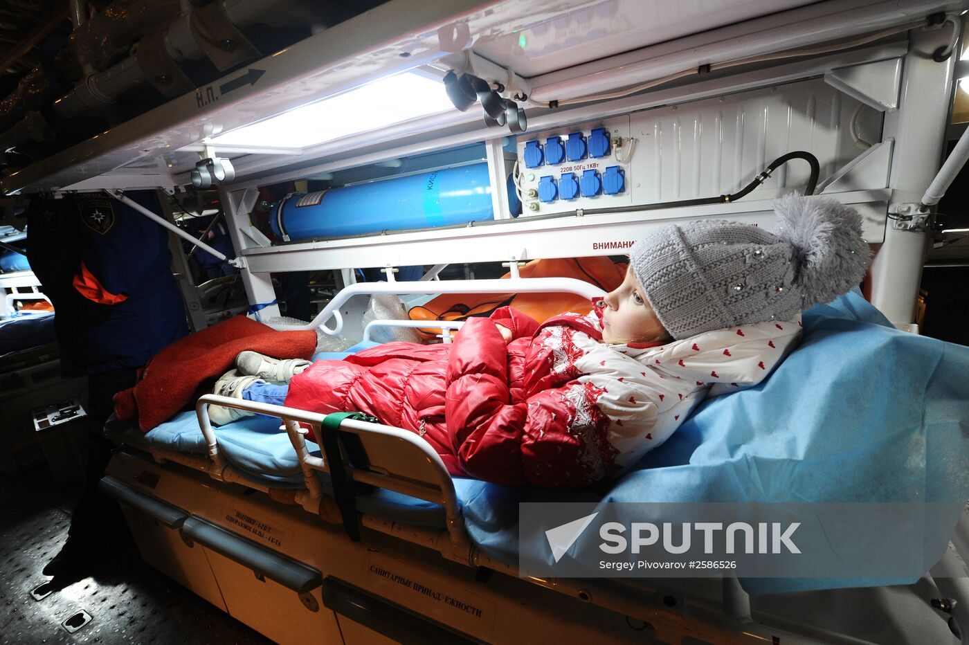 Donbass children go for medical treatment to Russia
