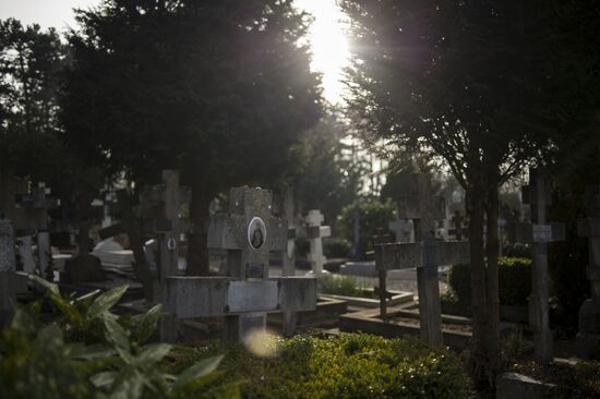 St.Genevieve-des-Bois Russian Cemetery in France