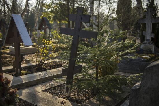 St.Genevieve-des-Bois Russian Cemetery in France