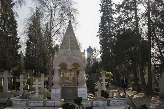 St.Genevieve-des-Bois Russian Cemetery in France