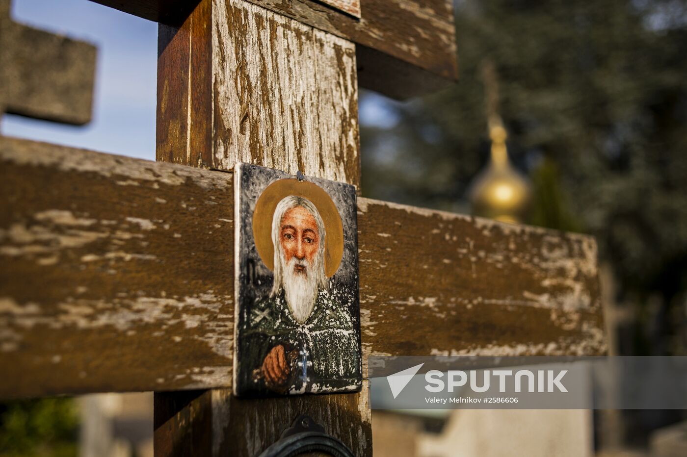 St.Genevieve-des-Bois Russian Cemetery in France