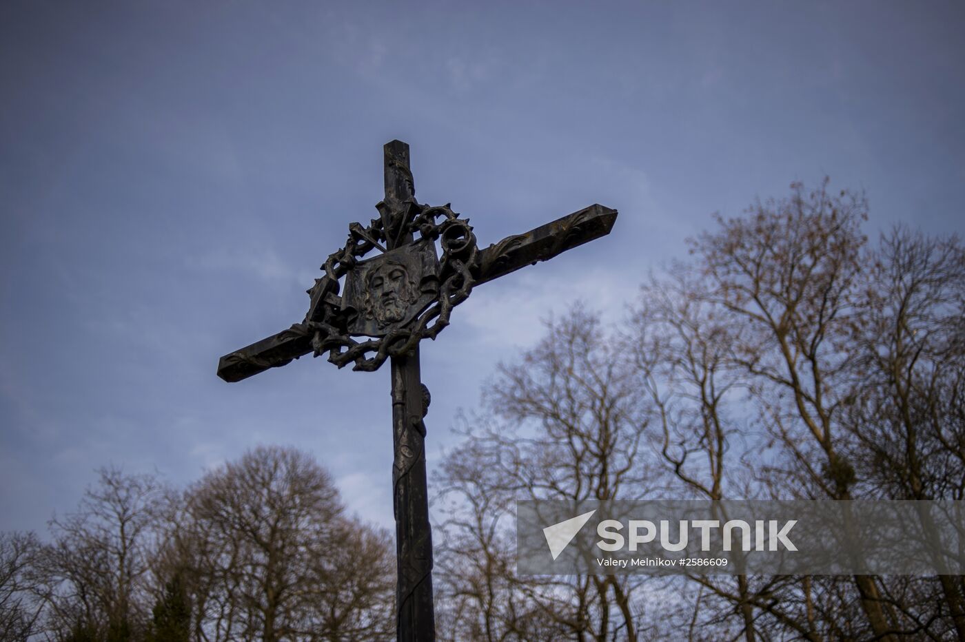 St.Genevieve-des-Bois Russian Cemetery in France