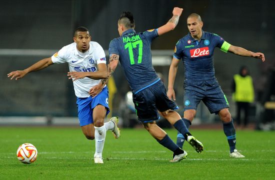 Football. Europa League. Napoli vs Dynamo