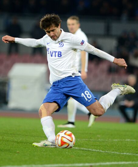 Football. Europa League. Napoli vs Dynamo