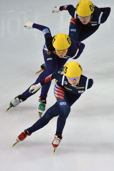 World Short Track Speed Skating Championships. Day One