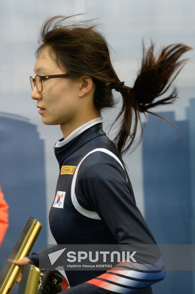 World Short Track Speed Skating Championships. Day One