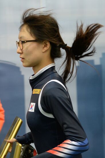 World Short Track Speed Skating Championships. Day One