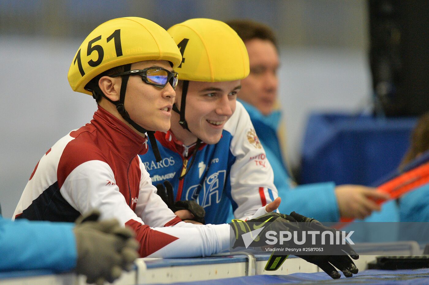 World Short Track Speed Skating Championships. Day One