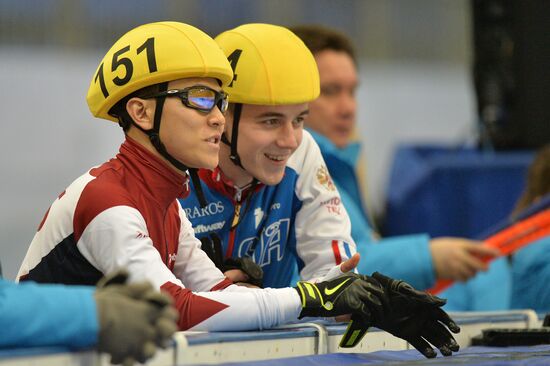 World Short Track Speed Skating Championships. Day One