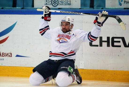 Ice hockey. KHL. Sibir vs. Metallurg Magnitogorsk