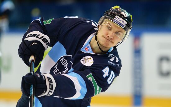 Ice hockey. KHL. Sibir vs. Metallurg Magnitogorsk