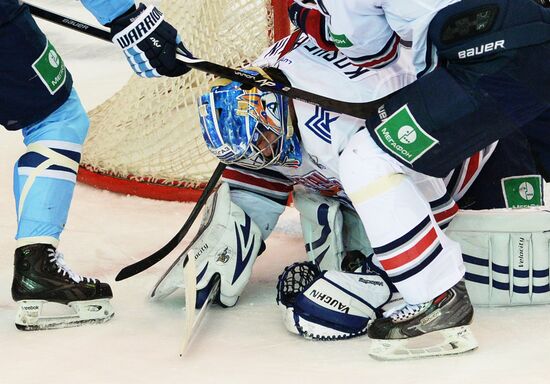 Ice hockey. KHL. Sibir vs. Metallurg Magnitogorsk