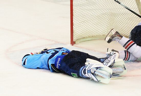 Ice hockey. KHL. Sibir vs. Metallurg Magnitogorsk