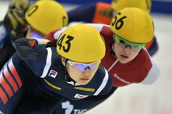 World Short Track Speed Skating Championships. Day One