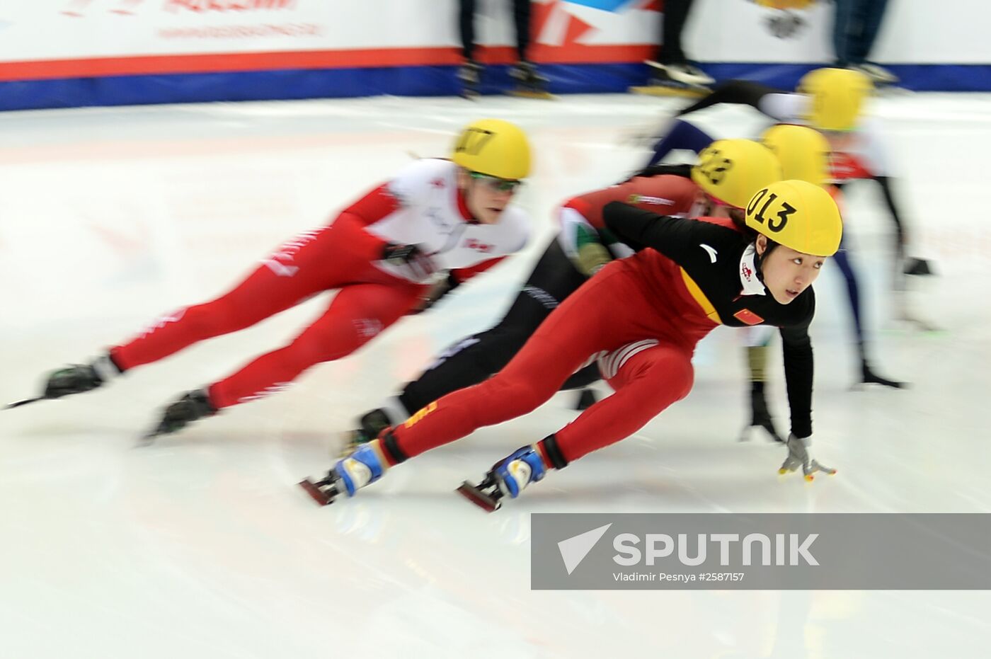 World Short Track Speed Skating Championships. Day One