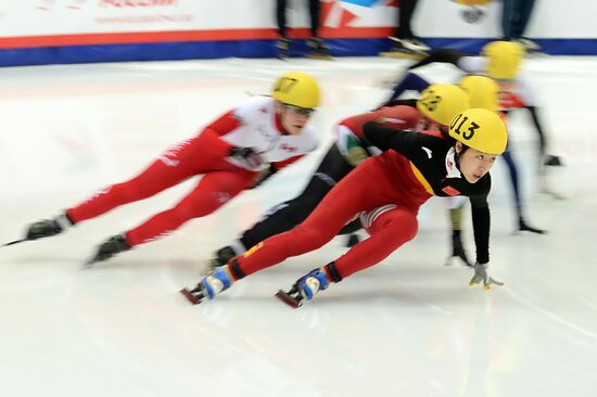 World Short Track Speed Skating Championships. Day One